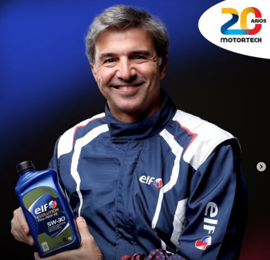 O ex-piloto Christian Fittipaldi confia no ELF EVOLUTION FULL-TECH FE 5W-30