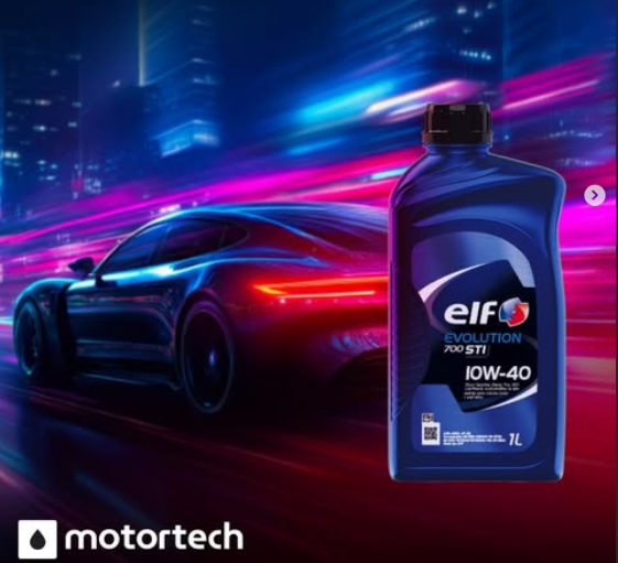 ELF Evolution 700 STI 10W-40 garante proteção e desempenho para seu motor!⁣