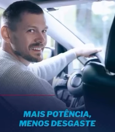 Mais potência, menos desgaste.