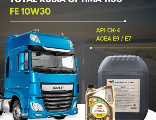 Total Rubia Optima 1100 FE 10W30: Lubrificante de alta performance para motores diesel pesados